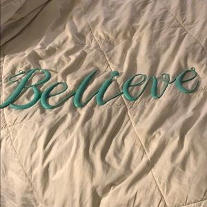 Believe wall decor